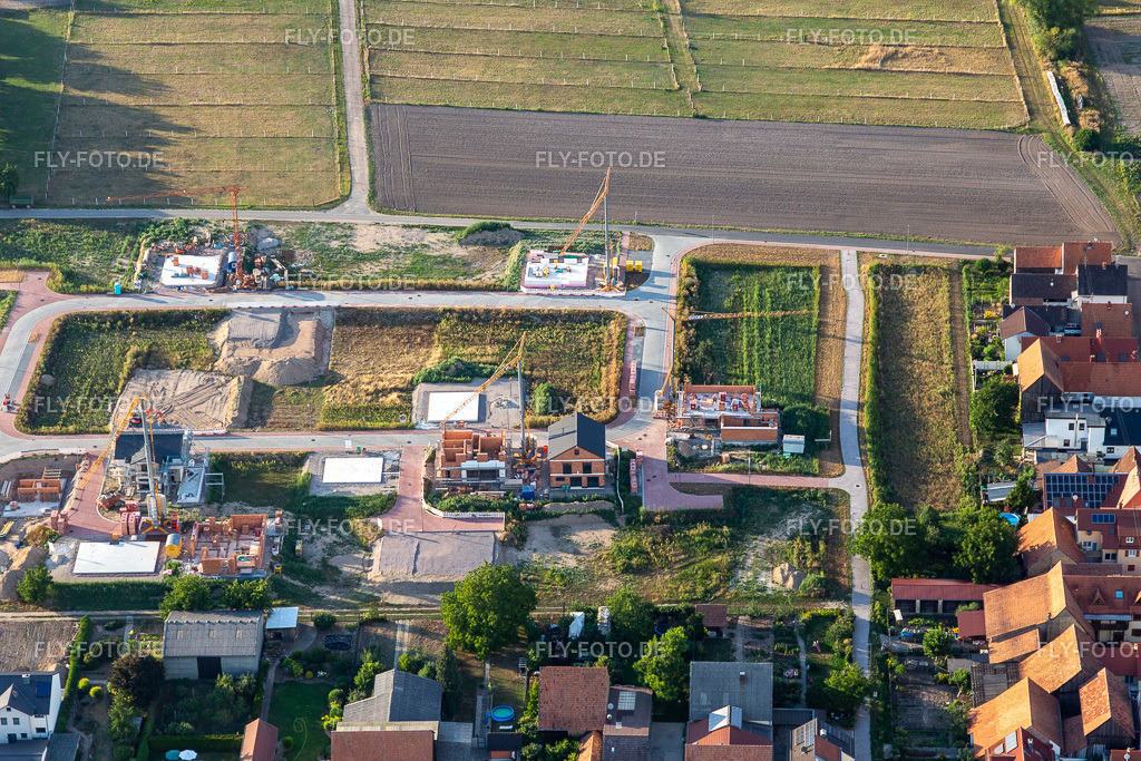Neubaugebiet Nord | Luftbild: Neubaugebiet Nord in Hatzenbühl im Bundesland Rheinland-Pfalz in Deutschland. Foto: IMG_122262.jpg vom 15.08.2020 durch ©2025 Werner Riehm fly-foto.de/copyright - Realisiert mit Pictrs.com