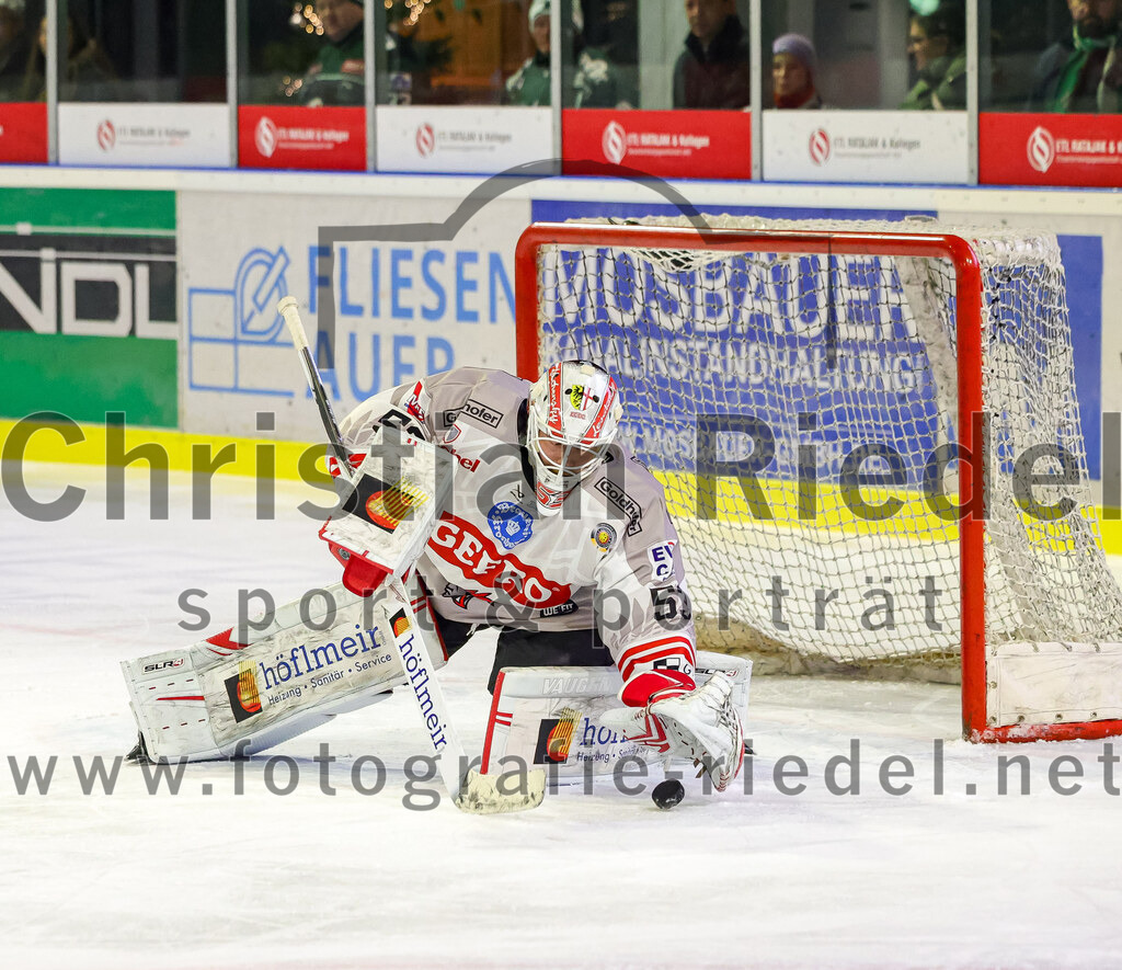 2025-12-14_126_TSV_Erding_gegen_ECDC_Memmingen_Indians | Erding, Deutschland, 14.12.2025:Eishockey, Oberliga Süd 2025 / 2026, 26. Spieltag, TSV Erding gegen ECDC Memmingen Indians, Endergebnis: 1:2Foto: Christian Riedel / fotografie-riedel.net