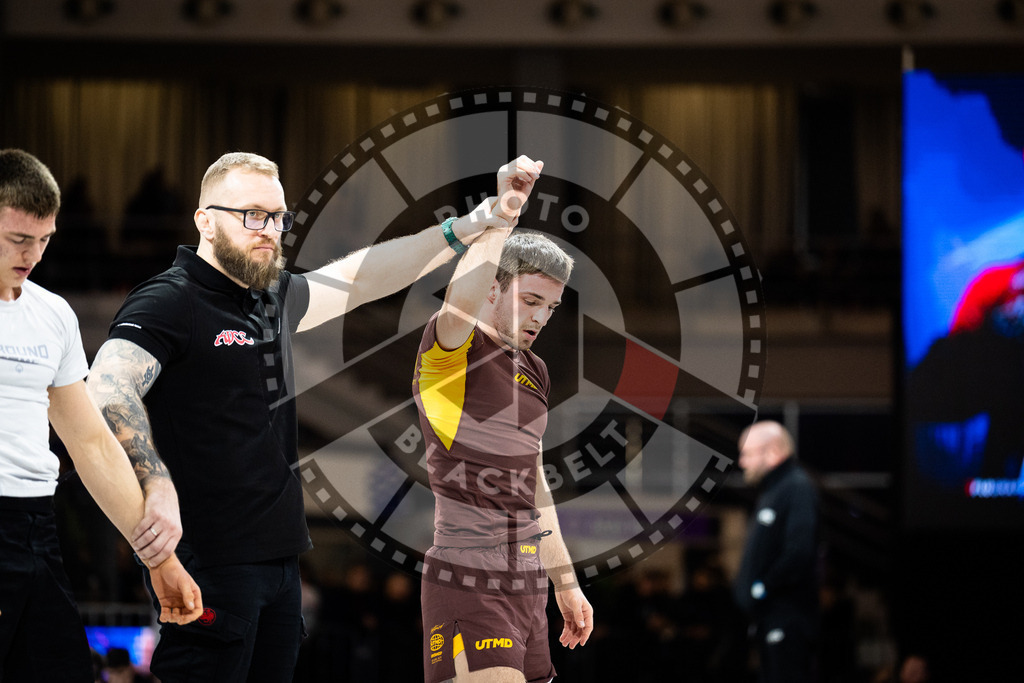 20260215PBB3772 | Fighters compete during the ADCC European Trials competition day 2 in Belgrade, Serbia, on February 15, 2026.