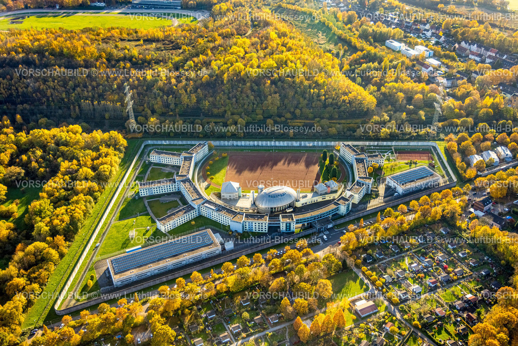 Gelsenkirchen251103080 | Luftbild, JVA Justizvollzugsanstalt (Offener Vollzug), Schalke-Nord, Gelsenkirchen, Ruhrgebiet, Nordrhein-Westfalen, Deutschland