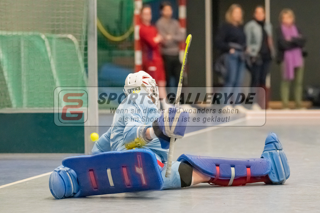 HK_20230107_102278 | 1. Bundesliga ( Halle ) Herren Düsseldorfer HC -  Crefelder HTC am 7.1.2023 Düsseldorfer HC, Düsseldorf , Zickler Anton Torwart ( Düsseldorfer HC #32 )
