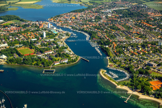 Neustadt15070384Holstein | Neustädter Segelverein e.V. (rechts), Marina Yachthafen Neustadt Holstein (links), Segelboote, Marina An der Wiek,  Neustadt in Holstein, Lübecker Bucht, Hansestadt, Schleswig-Holstein, Deutschland