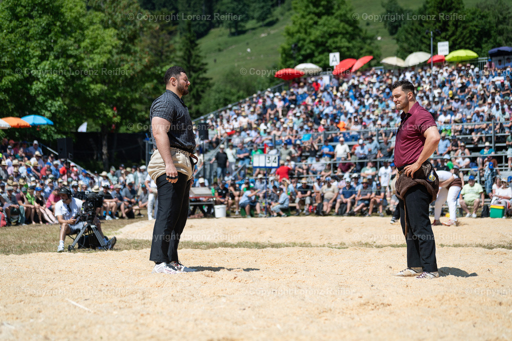 Schwingen -  Schwarzseeschwinget 2025 | Schwarzsee, 22.6.25, Schwingen - Schwarzseeschwinget.