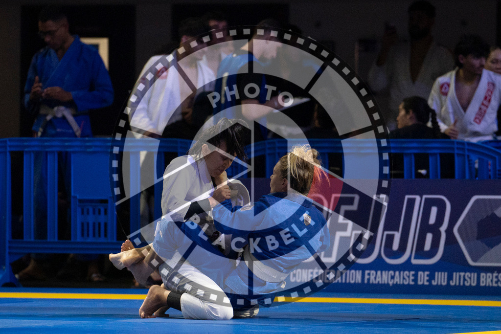 20240119PBB1147 | Fighters compete during the IBJJF European Championship in Paris, France, on January 19, 2024.
