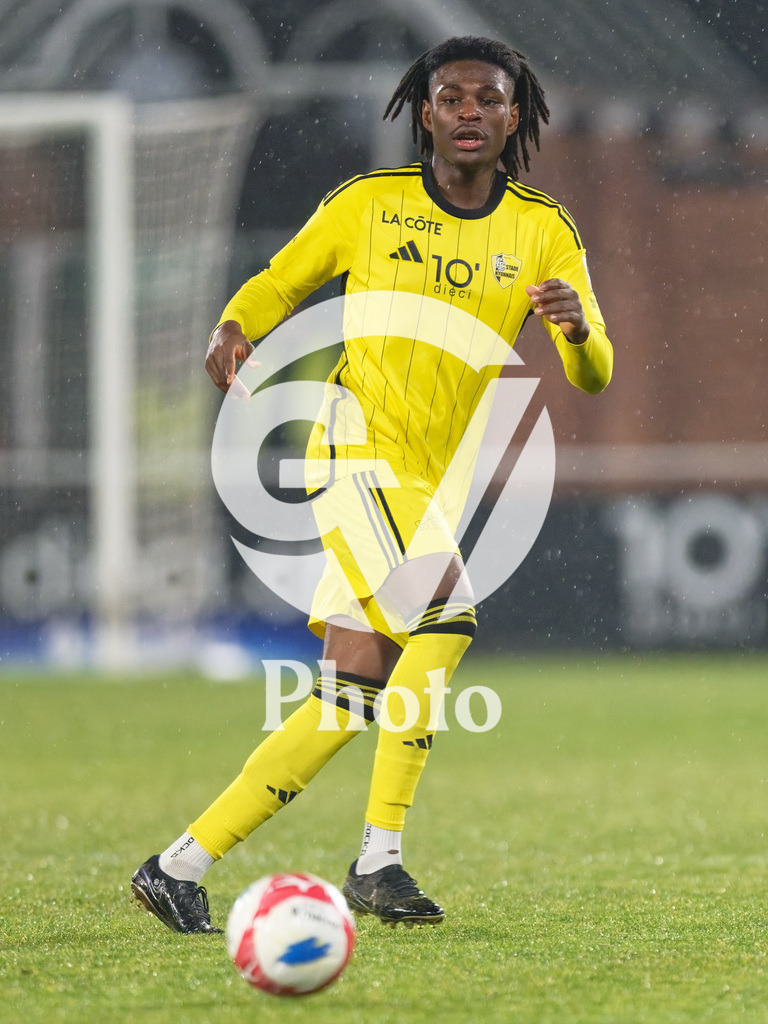 dieci Challenge League - FC Stade Nyonnais v Neuchatel Xamax FCS |  during the dieci Challenge League match between FC Stade Nyonnais and Neuchatel Xamax FCS at Centre sportif de Colovray in Nyon, Switzerland