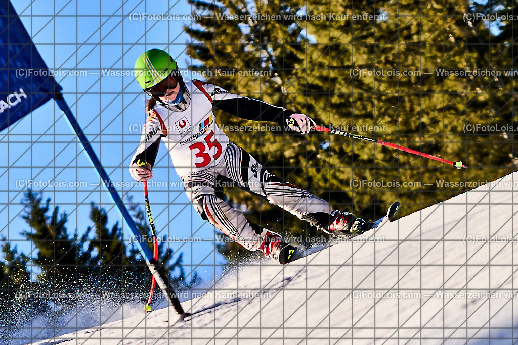 ALP8649_NOe-Kindervergleich-RTL_Ofner Carina | (C)FotoLois.com, Alois Spandl. Sportunion Trattenbach, NÖ Kindervergleichs-Skirennen, RTL auf dem Feistritzsattel, So 28. Januar 2024.