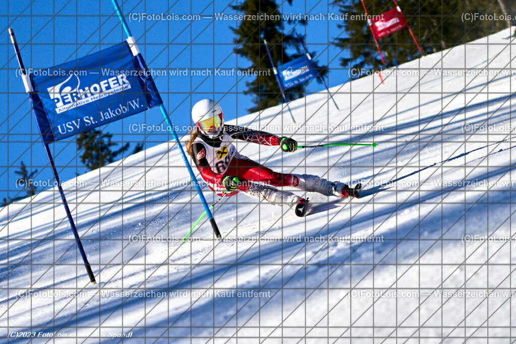 ALP8098_JOGLLAND-CUP-RTL_St-Jakob-Walde_Schuetzenhofer Madeleine | (C)FotoLois.com, Alois Spandl. Raiffeisen-Liebmarkt Sport 2000 Autohaus Felber-Fischer Jogllandcup, Skibezirk 7 - Joglland, Sa 20. Januar 2024.