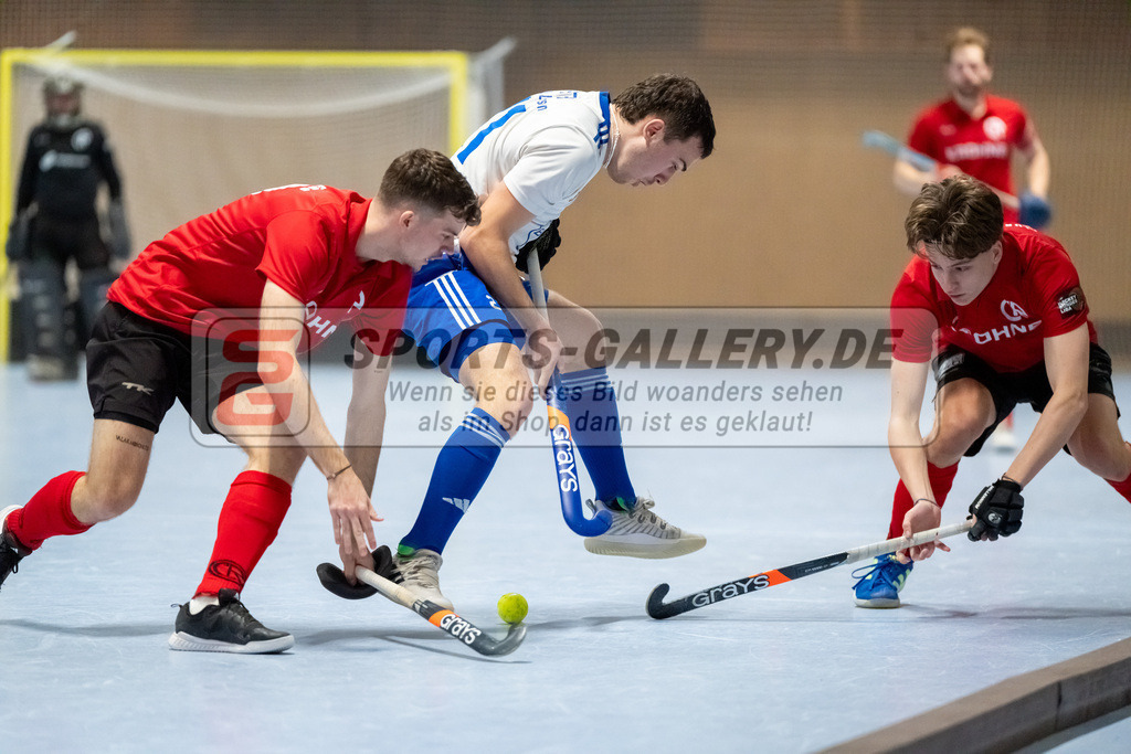 HK_20250112_101631 | 2. Bundesliga Halle Herren RTHC Leverkusen - Club Raffelberg am 12.1.2025 Halle RTHC, Leverkusen ,