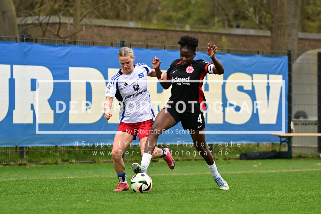 Fußball I Frauen I Saison 2024-2025 I 2. Bundesliga I 21. Spieltag I Hamburger SV - Eintracht Frankfurt II I 63418 | Der Sportfotograf. - Realized with Pictrs.com