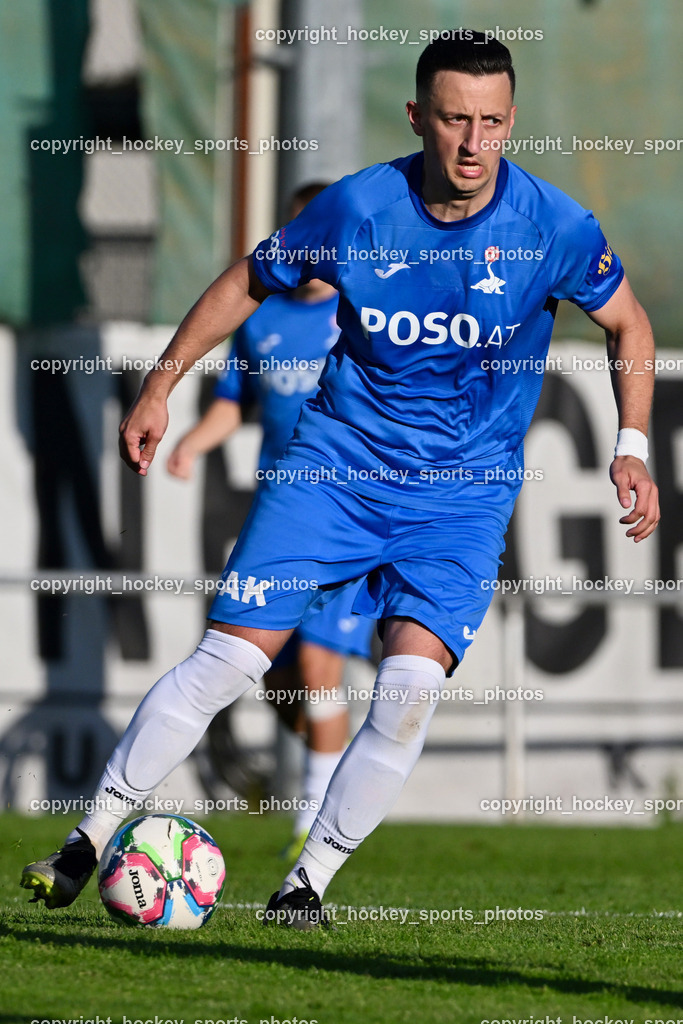 SAK vs. SK Treibach | #11 Enes Brdjanovic SAK, SAK vs. SK Treibach, SAK vs. SK Treibach am 29.05.2024 in Klagenfurt (Sportpark Welzenegg), Austria, (Photo by Bernd Stefan)