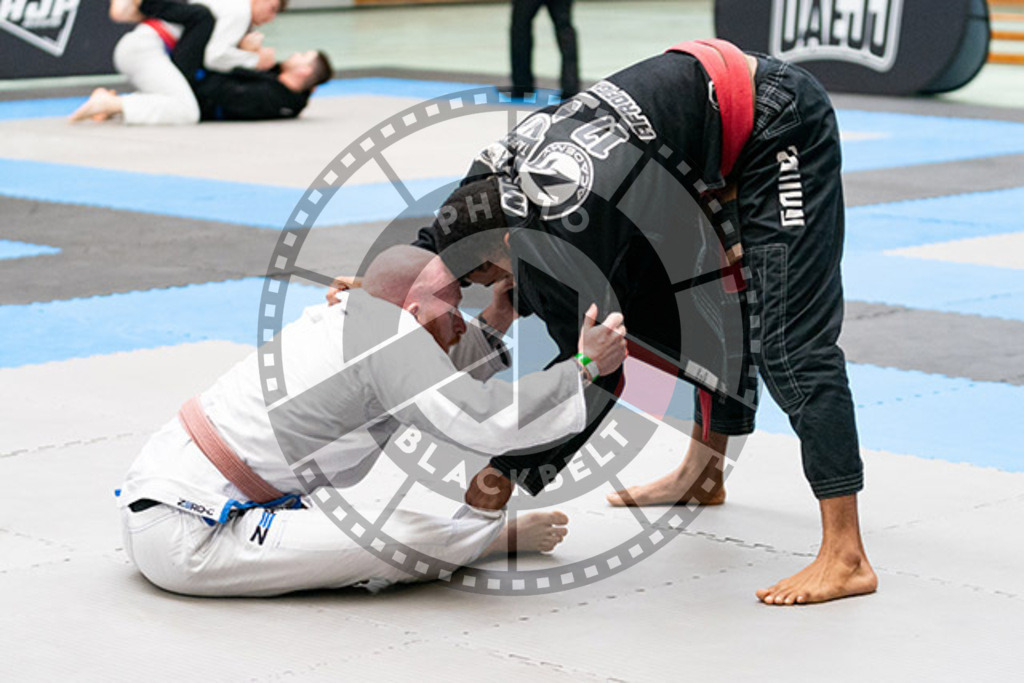 20230826PBB52296 | Fighters compete during the AJP INTLPRO BJJ and grappling competition in Hamburg, Germany, on August 26 2023.