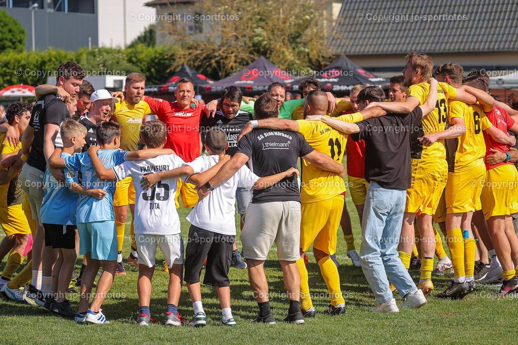 BQ3I7174 | 11.06.2023; Relegation Rückspiel zur Kreisliga A Dillenburg; Rasenplatz Sinn; SG Sinn/Hörbach - SSV Wissenbach; Ergebnis 2:1 (1:0)