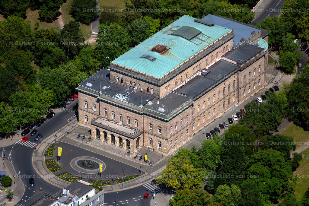 4036298 | BRAUNSCHWEIG 31.07.2020 Gebäude des Konzerthauses und Theater- Schauspielhauses Staatstheater Braunschweig, Großes Haus in Braunschweig im Bundesland Niedersachsen.