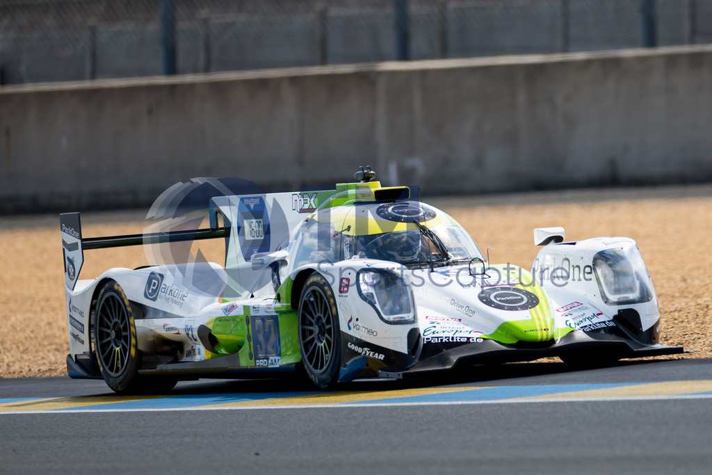 TP-20230605-101-147- | LE MANS,FRANCE,07.Jun.23 - MOTORSPORTS - WEC, FIA World Endurance Championships, 24 Hours of Le Mans, Circuit de la Sarthe, free practice 1. Image shows Mark Kvamme (USA), Jan Magnussen (DEN) and Anders Fjordbach (DEN/ Inter Europol Competition). Photo: Trainproduction / Matthias Trinkl