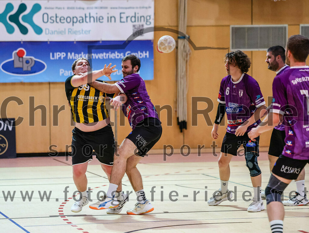2023-12-16_033_SpVgg_Altenerding_gegen_HF_Scheyern | Erding, Deutschland, 16.12.2023:
Handball, Bezirksoberliga Männer 2023 / 2024, 11. Spieltag, SpVgg Altenerding gegen HF Scheyern, Endergebnis: 33:21

Foto: Christian Riedel / fotografie-riedel.net