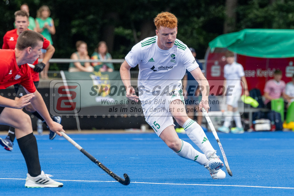SFE_20230715_0059 | EuroHockey EM U18 Boys Ireland vs Poland am 15.07.2023 in Krefeld (Gerd-Wellen-Hockeyanlage), Photo: Stephan Fehrmann 2023 (Sports-Gallery)