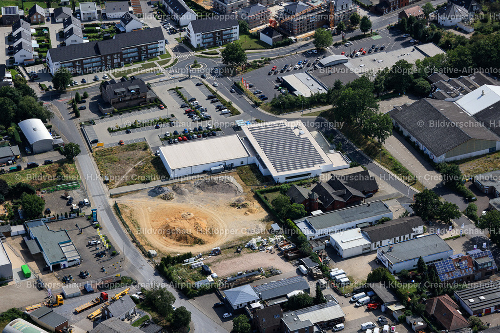 Luftbild 41379 Brüggen _ NRW _ Wohngebiet Borner Str. _ REWE Stücken  439A4574 | Luftbilder und Luftaufnahmen Brüggen,Schwalmtal,Wassenberg - Realisiert mit Pictrs.com