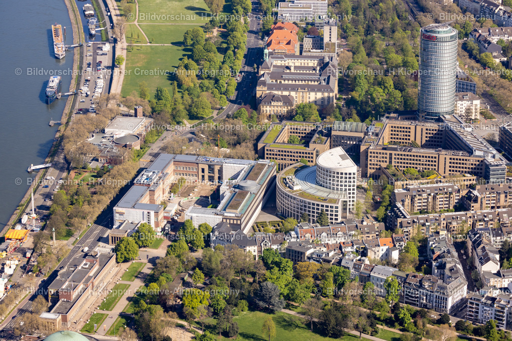 Luftbild  Düsseldorf Altstadt Kunstpalast 439A3594 | Luftbildfotografie Hermann Klöpper/ Creative-Airphotography - Realisiert mit Pictrs.com