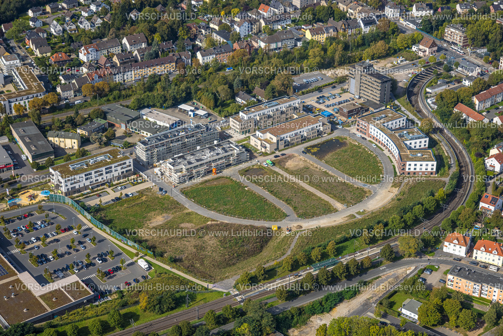 Dortmund231000443 | Luftbild, Baustelle mit Neubau Wohnhäuser Hombrucher Bogen, Barop, Dortmund, Ruhrgebiet, Nordrhein-Westfalen, Deutschland