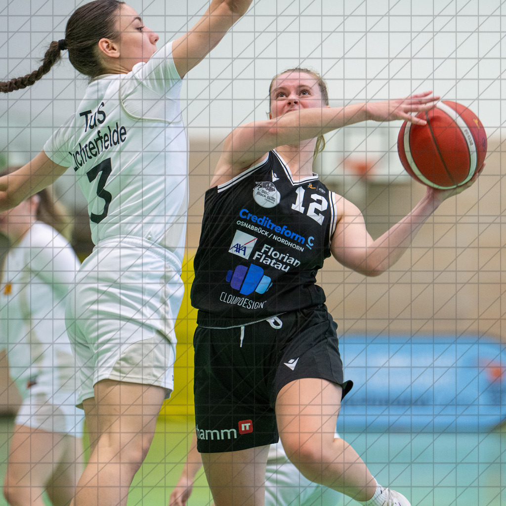 2. DBBL Nord 25/26 | Spieltag 04 | BBC Osnabrück vs. TuS Lichterfelde | 12.10.25: 2. DBBL Nord 25/26 | Spieltag 04 | BBC Osnabrück vs. TuS Lichterfelde / Osnabrück / Deutschland  //   CREDIT:www.bullenfotos.de, Martin König, Hörner Weg 40, D-49078 Osnabrück, +4917663732967 // Nutzung und Weitergabe nur zu den vereinbarten Zwecken. Presseanfragen an Ersteller. Alle Rechte beim Ersteller. Honorierung nach MFM. - Realisiert mit Pictrs.com