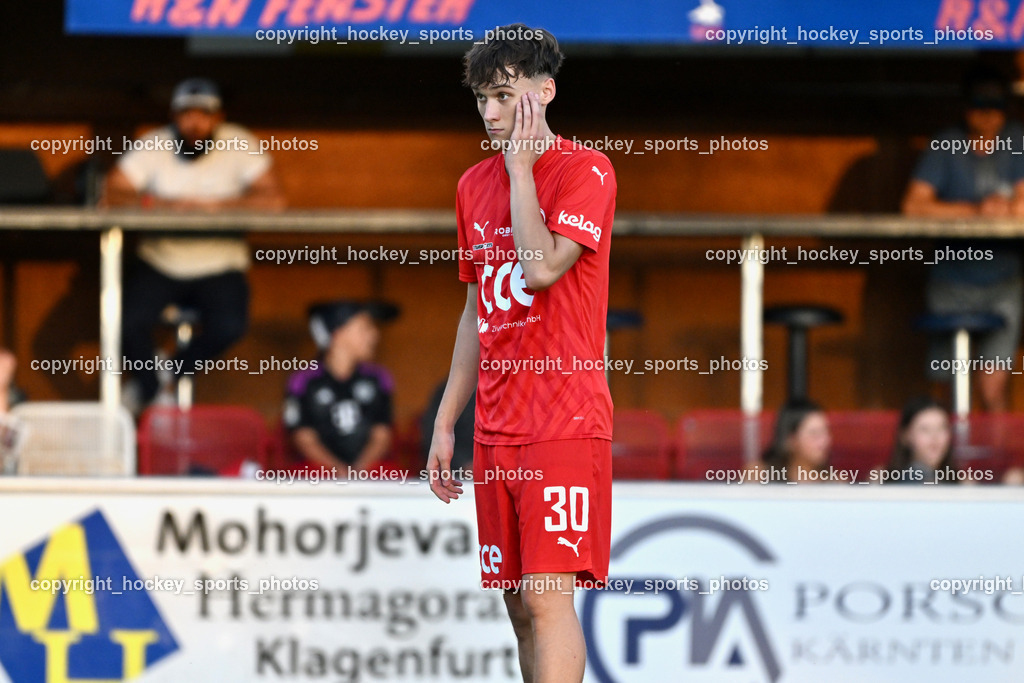 SAK vs. SC St. Veit | #30 Maximilian Trappitsch SC St. Veit, SAK vs. SC St. Veit, SAK vs. SC St. Veit am 19.09.2025 in Klagenfurt (Sportpark Welzenegg), Austria, (Photo by Bernd Stefan)