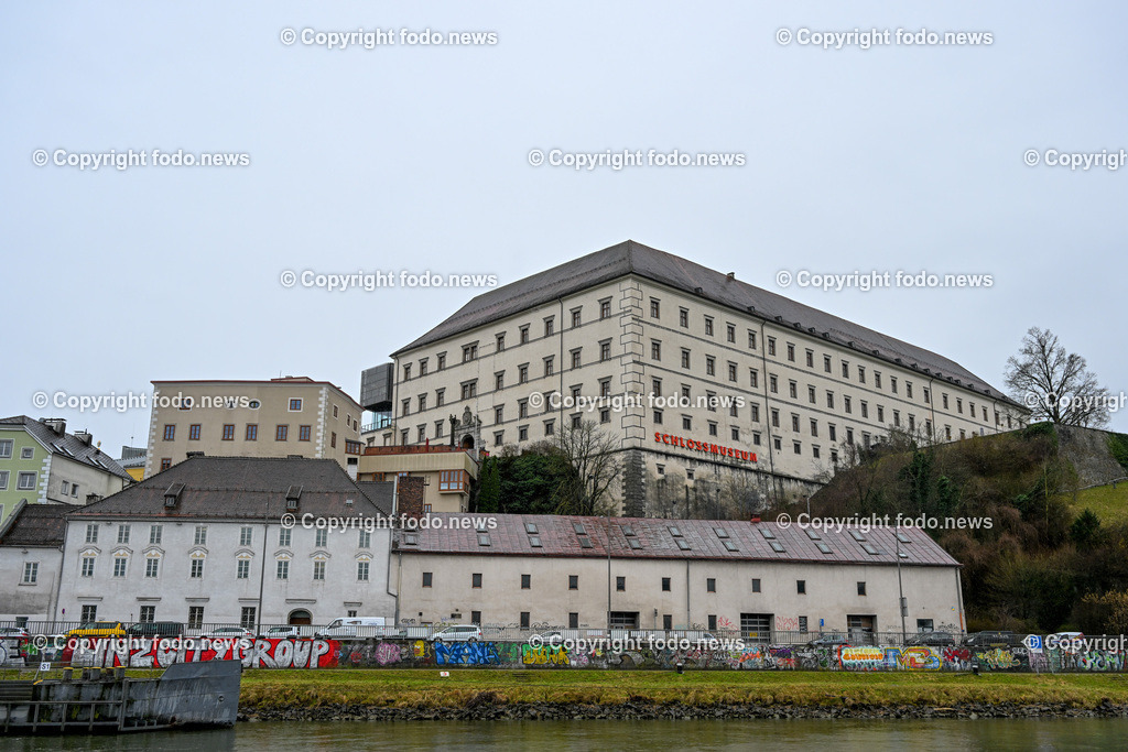 Schloss Linz_ Linzer Schloss_ Schloß_ 15.03.2023-3 | 15.03.2023, Schloss Linz, AUT, Linzer Schloss, im Bild Schloss Linz, Linzer Schloss, Schloß, Donaulaende, Salzstadl