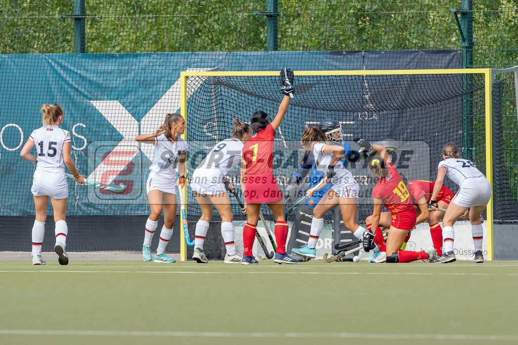 HK_20230820_103575 | 4 Nations Tournament ( WU21 ) Spain - Germany am 19.8.2023 DHC Düsseldorf, Düsseldorf ,