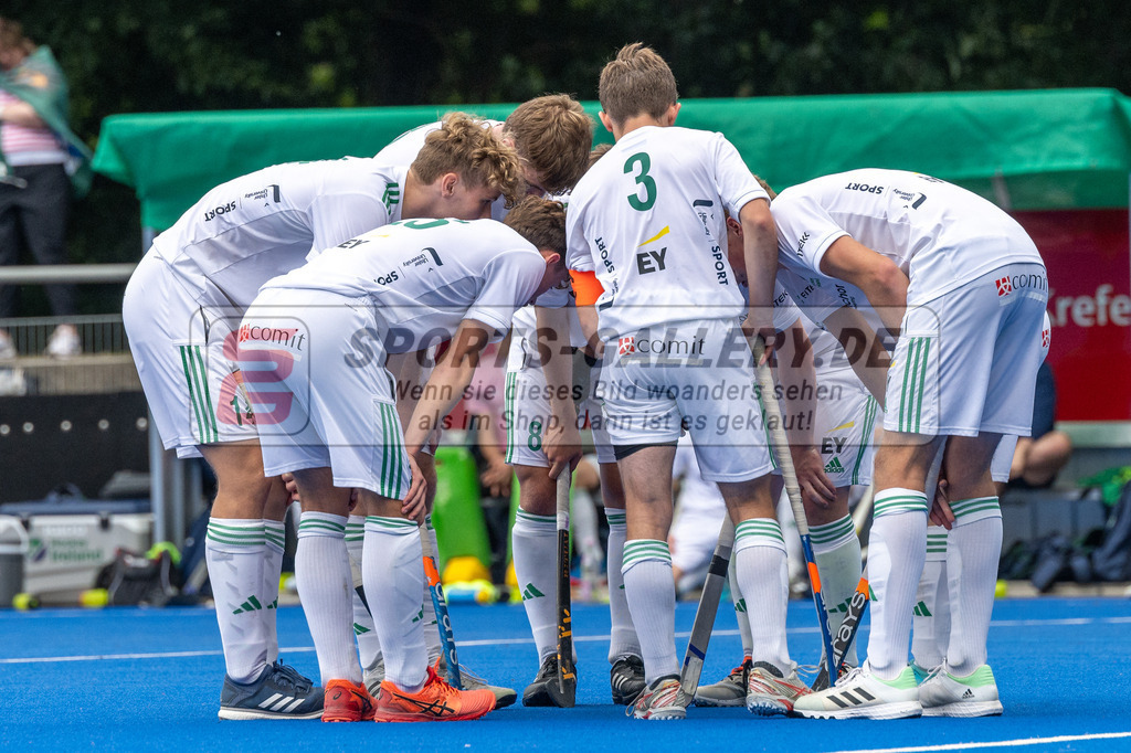 SFE_20230715_0118 | EuroHockey EM U18 Boys Ireland vs Poland am 15.07.2023 in Krefeld (Gerd-Wellen-Hockeyanlage), Photo: Stephan Fehrmann 2023 (Sports-Gallery)
