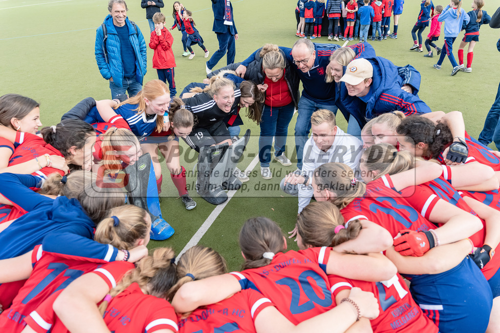 HK_20231022_106162 | Finale Deutsche Meisterschaft Feld WU16 Uhlenhorst Mülheim - Düsseldorfer HC am 22.10.2023 DHC, Düsseldorf ,