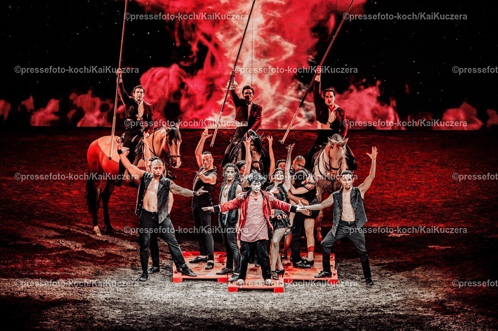 xKKU140625024 | 14.06.2025, xkkux, Düsseldorf, Cavalluna - Tor zur Anderswelt im PSD BANK-Dome Duesseldorf. 