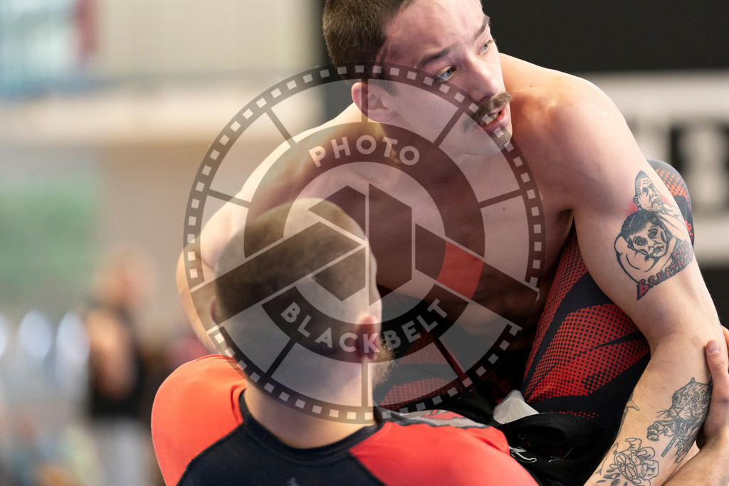 20240316PBB0708 | Athletes compete during the ADCC Eastern European Open grappling Competition in Poznan, Poland, on March 16, 2024.
