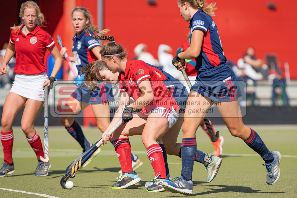 HK_20220925_100188 | 1. Bundesliga Damen Düsseldorfer HC - Berliner HC  am 25.9.2022 DHC Düsseldorf, Düsseldorf , Elisa Gräve ( Düsseldorfer HC #26 )