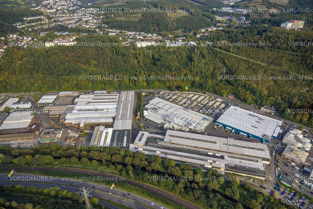 Siegen230912603 | Luftbild, Gewerbegebiet Rinsenau, Eiserfelder Straße, Siegen-Kernband, Siegen, Siegerland, Nordrhein-Westfalen, Deutschland