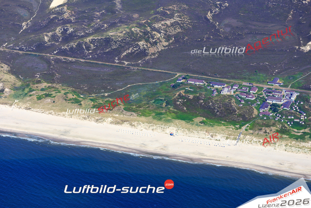 Die Luftbildaufnahme Nord - Sylt wurde 2018 mittels Flugzeug (keine Drohne) erstellt. Perfekte Schärfe und Druck- Auflösung- Garantiert!