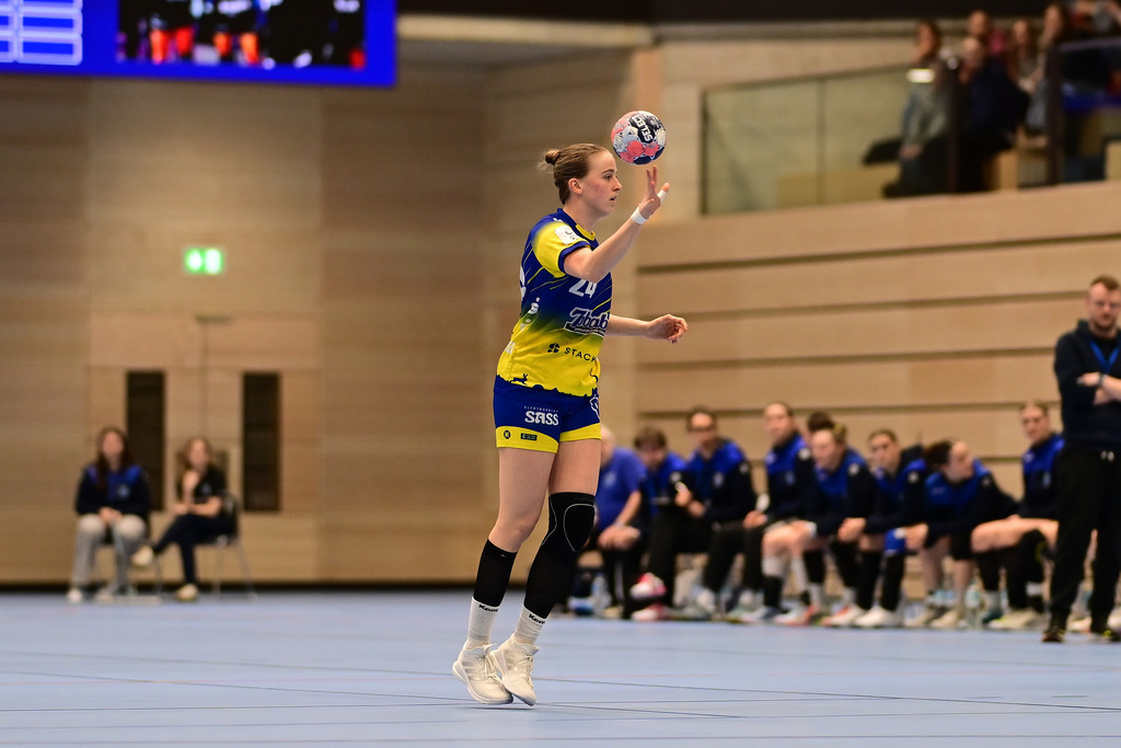 Handball I Frauen I Saison 2025-2026 I 3. Liga Staffel Nord I 11. Spieltag I Buxtehuder SV II - Frankfurter HC | Der Sportfotograf. - Realisiert mit Pictrs.com