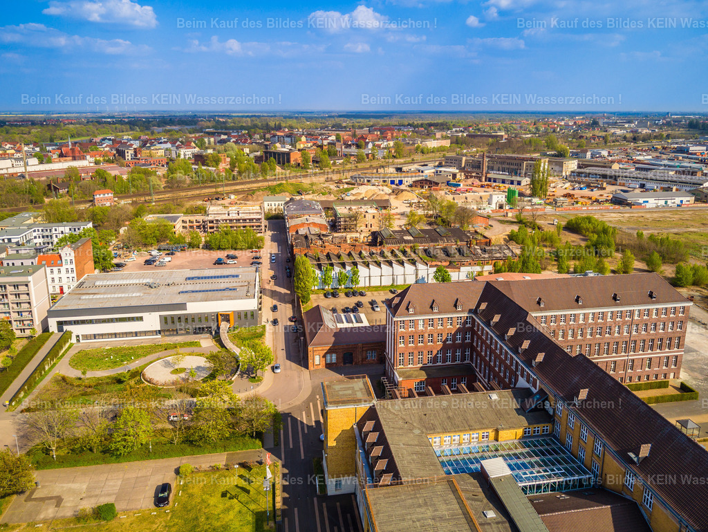 Magdeburg Luftbild Buckau Gruson Marien Straße-0046 | Buckau Buckauer Insel bei Struwepark - Realisiert mit Pictrs.com