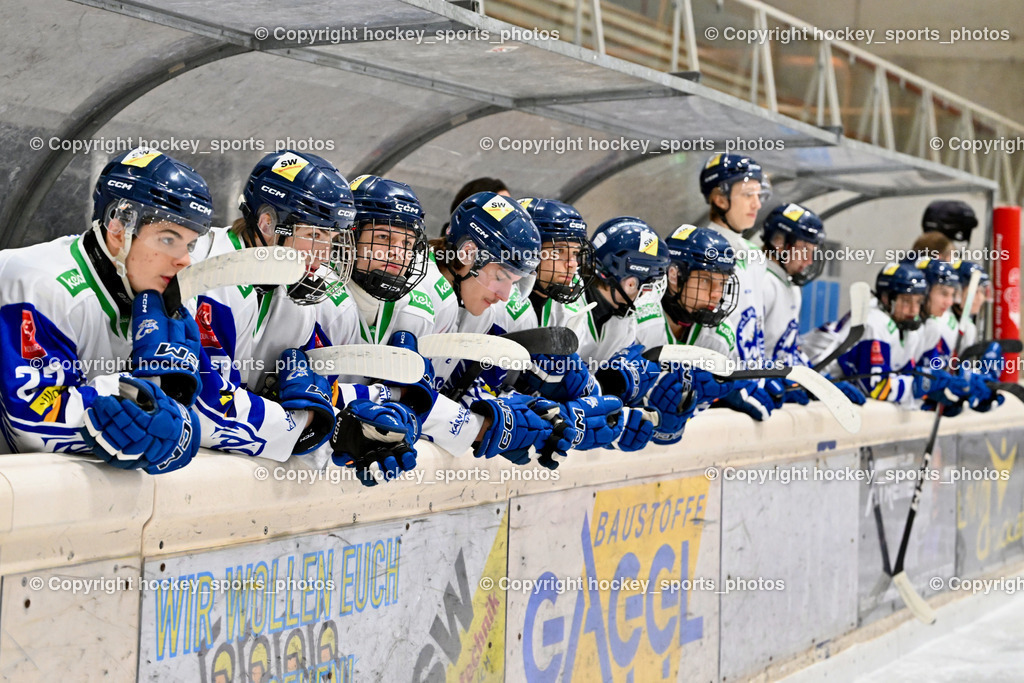 MET PHOTOVOLTAIK HORNETS SPITTAL vs. EC VSV juniors U20  | #27 Erlacher Gabriel EC VSV juniors U20, EC VSV juniors U20 Mannschaft, MET PHOTOVOLTAIK HORNETS SPITTAL vs. EC VSV juniors U20 , MET PHOTOVOLTAIK HORNETS SPITTAL vs. EC VSV juniors U20  am 05.11.2024 in Spittal an der Drau (Goldeck Stadion), Austria, (Photo by Bernd Stefan)