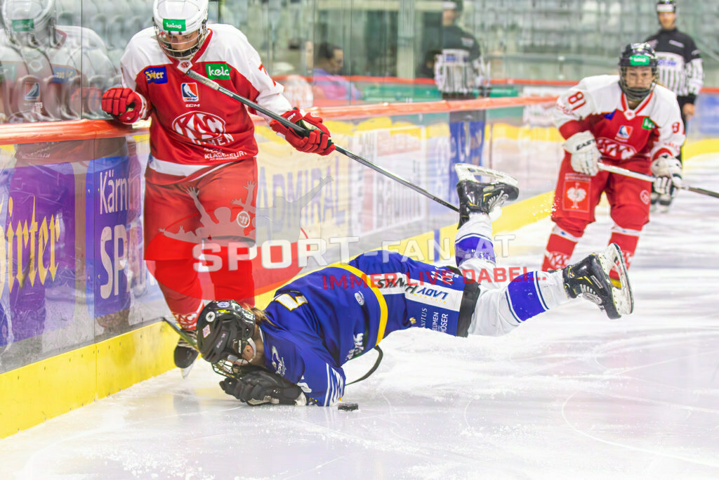 Eishockey DEBL 2023/24 | Eishockey DEBL 2023/24, KAC Frauen - Villach Lady Hawks am 27.09.2023 in Klagenfurt (Heidi Horten Arena), Austria, (Photo by Ernst Krawagner sport-fan.at) - Realisiert mit Pictrs.com