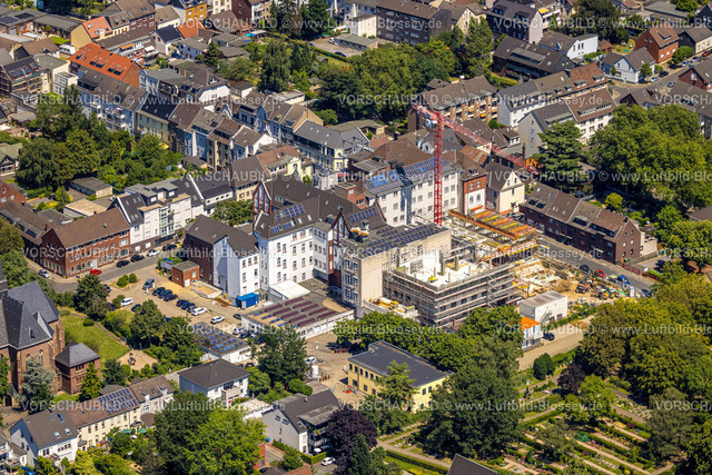 Oberhausen230705157 | Luftbild, Helios St. Elisabeth Klinik Oberhausen, Baustelle und Neubau, Styrum, Oberhausen, Ruhrgebiet, Nordrhein-Westfalen, Deutschland