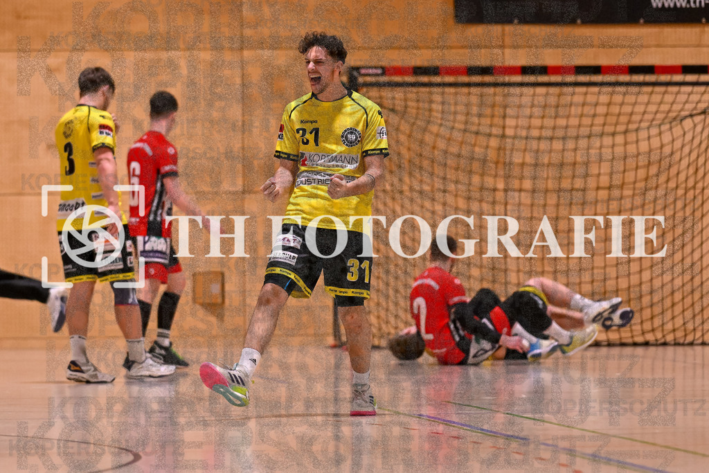 GER, SG Maulburg/Steinen - SG Koendringen/Teningen 2, Handball, Landesliga, 21. Spieltag, Saison 2023/2024, 23.03.2024 | Luca Bakhashwin (SG Koendringen/Teningen 2, #31)

GER, SG Maulburg/Steinen - SG Koendringen/Teningen 2, Handball, Landesliga, 21. Spieltag, Saison 2023/2024, 23.03.2024

Foto: TH Fotografie/Thomas Hess