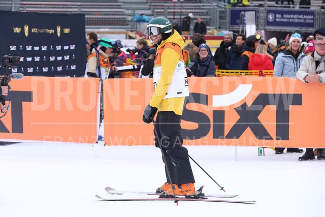 Audi FIS Ski World Cup: Men’s Slalom – Hahnenkamm Race, Kitzbuehel | Kitzbuehel, Austria, 25.Jan.26 - Alpine Skiing - FIS World Cup, Hahnenkamm Race, Slalom, men. The image shows Peter Bayer.