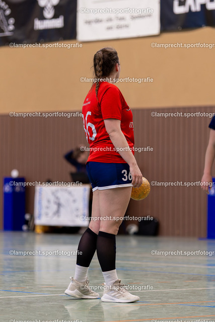 Handball I Damen I Saison 2025-2026 I Verbandsliga Süd I 15. Spieltag I HSG Kalkberg 06 - HSG Holsteinische Schweiz 106 | Louisa-Marie Biehl (36, HSG Holsteinische Schweiz) - Realisiert mit Pictrs.com
