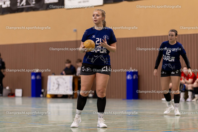 Handball I Damen I Saison 2025-2026 I Verbandsliga Süd I 15. Spieltag I HSG Kalkberg 06 - HSG Holsteinische Schweiz 146 | Jette Kaack (21, HSG Kalkberg 06) - Realisiert mit Pictrs.com