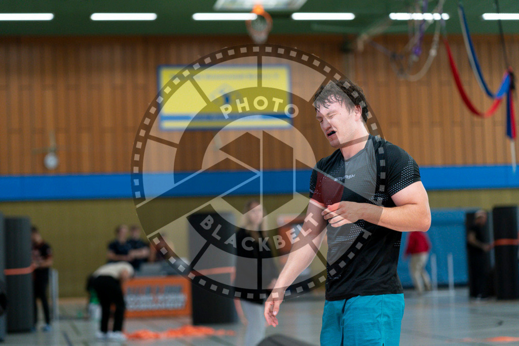 20240915PBB4335 | Athletes compete during the Grappling Industries’ grappling and Brazilian jiu-jitsu competition in Berlin, on September 15, 2024.