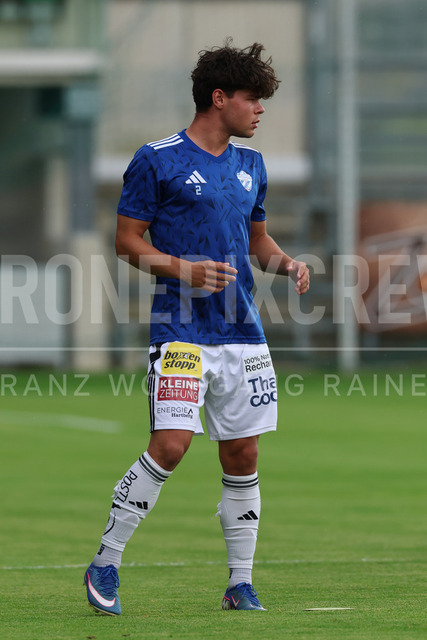 Friendly Match: SC Weiz vs TSV Hartberg in Weiz | Weiz, AUSTRIA, 01.JUL.26 - SOCCER - ADMIRAL Bundesliga, SC Weiz vs TSV Hartberg, test match. The image shows Luca Pazourek (Harberg).