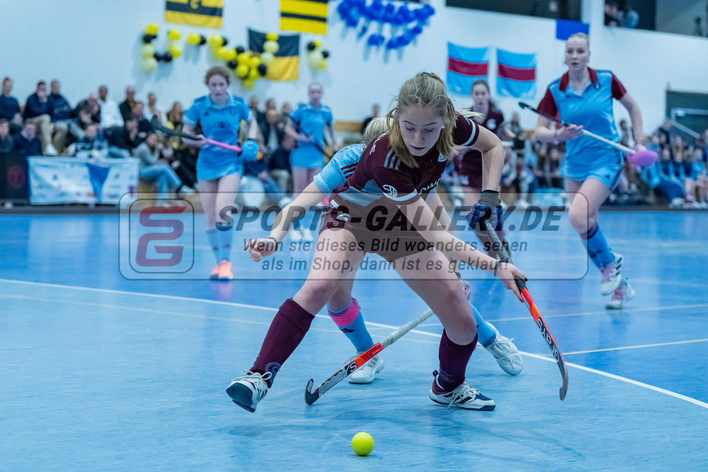 HK_20240303_108986 | 2. Halbfinale Deutsche Meisterschaft WU16 am 3.3.2024 Halle DHC, Düsseldorf ,