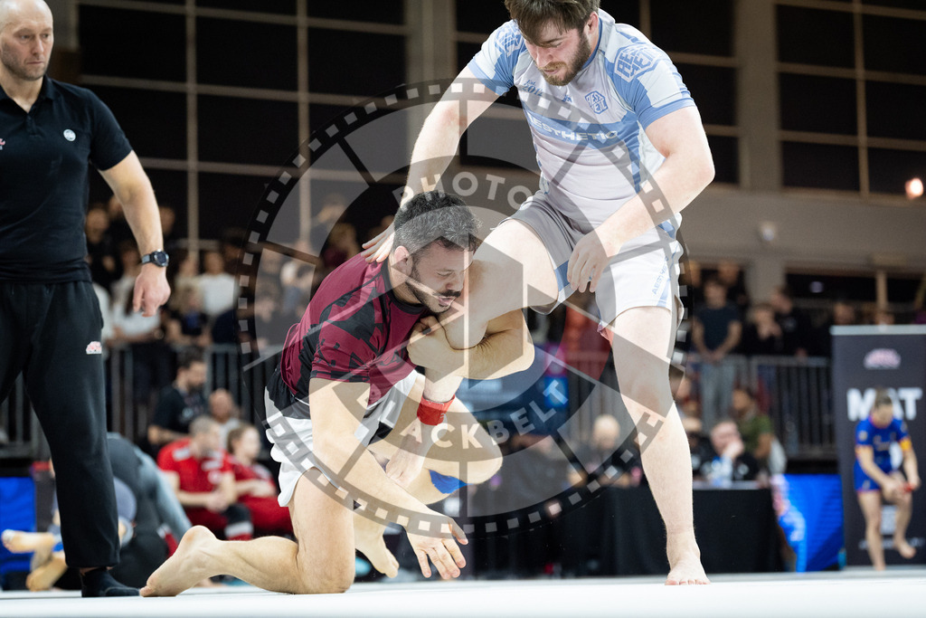 20260214PBB4641 | Fighters compete during the ADCC European Trials  competition day 1 in Belgrade, Serbia, on February 14, 2026.