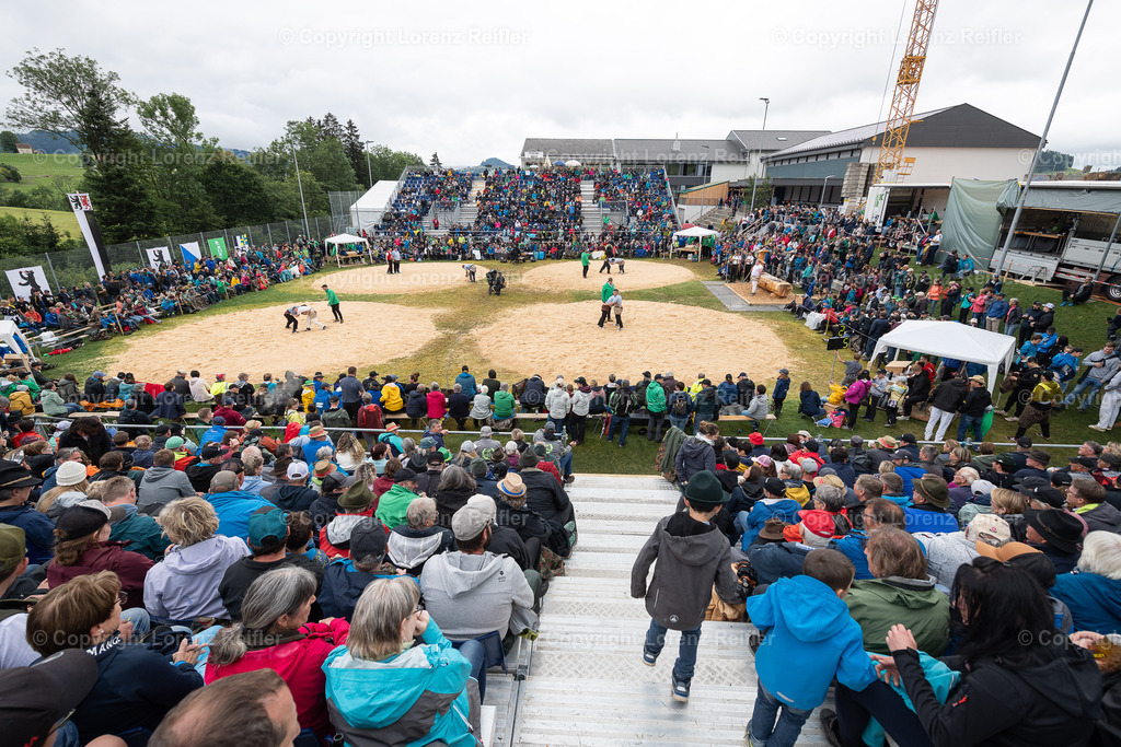 Schwingen -  Appenzeller Kantonal Schwingfest 2024 | Hundwil, 7.7.24, Schwingen - Appenzeller Kantonal Schwingfest.