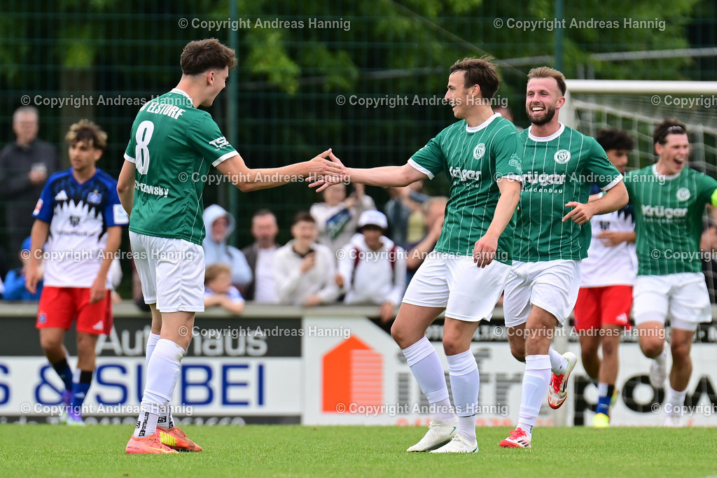 Fußball I Herren I Testspiel  I TSV Elstorf - Hamburger SV I 5.7.2025 | a-hannig - Realisiert mit Pictrs.com