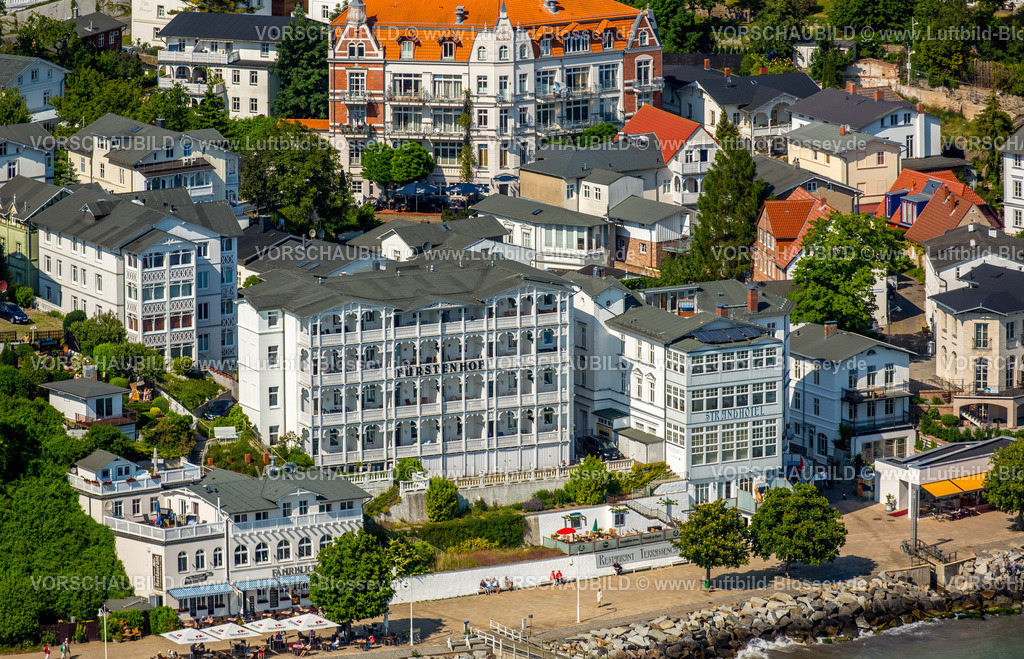 Ostsee16062369Ruegen_Sassnitz | Hotel Fürstenhof an der Seepromenade, Bäderarchitektur, Sassnitz, Rügen, Ostseeküste,Mecklenburg-Vorpommern, Vorpommern, Mecklenburg-Vorpommern, Deutschland